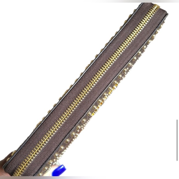 Michael Kors Studded Travel Continental Wallet - Picture 10 of 14